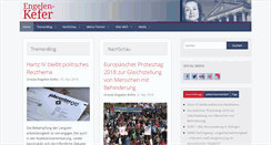 Desktop Screenshot of engelen-kefer.de